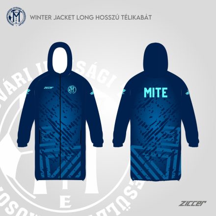 MITE Winter Hooded Jacket Long télikabát
