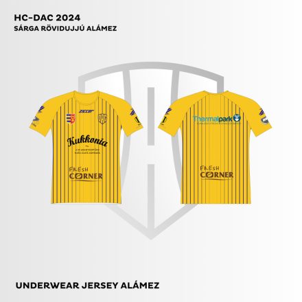 Dunaszerdahely HC DAC rövid ujjú alámez sárga