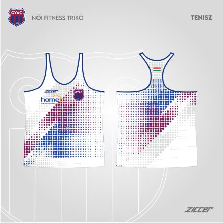 GYAC-Tenisz női verseny trikó